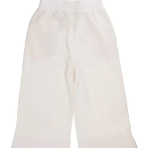 Guess Donna Tute-PEONY LOGO STRAIGHT LONG PANT Bianco Panna