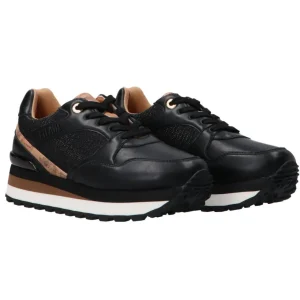 Alviero Martini Donna Sneakers-Platform lurex geo Nero