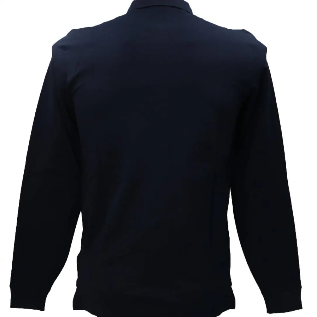 polo_ml__blu_2.webp Aereonautica Militare Abbigliamento Polo-POLO ML 1803 Blu