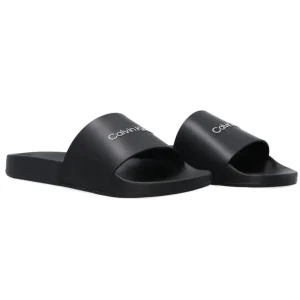 Calvin Klein Uomo Scarpe Mare-POOL SIDE RUBBER Nero