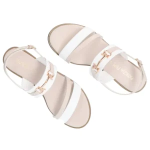 Patrizia Pepe Girl Donna Sandali-PPJ291 Ecopelle f.do gomma Beige