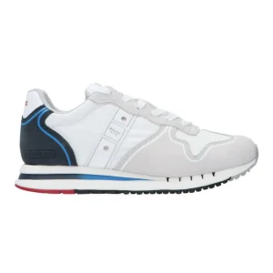 Blauer USA Uomo Sneakers-Quartz04 pe23 Bianco