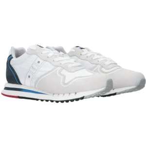 Blauer USA Uomo Sneakers-Quartz04 pe23 Bianco