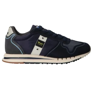 Blauer USA Uomo Sneakers-Quartz01 tex Blu