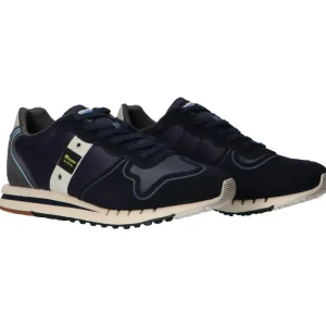 Blauer USA Uomo Sneakers-Quartz01 tex Blu