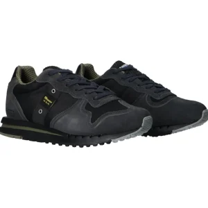 Blauer USA Uomo Sneakers-Quartz01 tex Nero