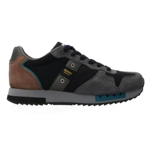 Blauer USA Uomo Sneakers-QUEENS01 MES Grigio