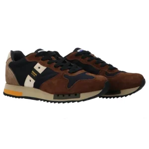 Blauer USA Uomo Sneakers-QUEENS01 MES Marrone