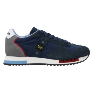Blauer USA Uomo Sneakers-Queens pe24 Denim