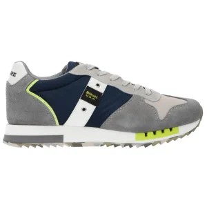 Blauer USA Uomo Sneakers-Queens pe24 Grigio