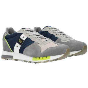 Blauer USA Uomo Sneakers-Queens pe24 Grigio