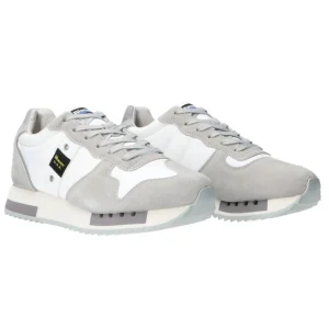 Blauer USA Uomo Sneakers-Queens01 tas Bianche