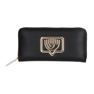 Chiara Ferragni Donna Portafogli-Range A wallet smooth Nero