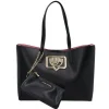 Chiara Ferragni Donna Borse A Spalla-RANGE B EYELIKE SMOOTH Nero