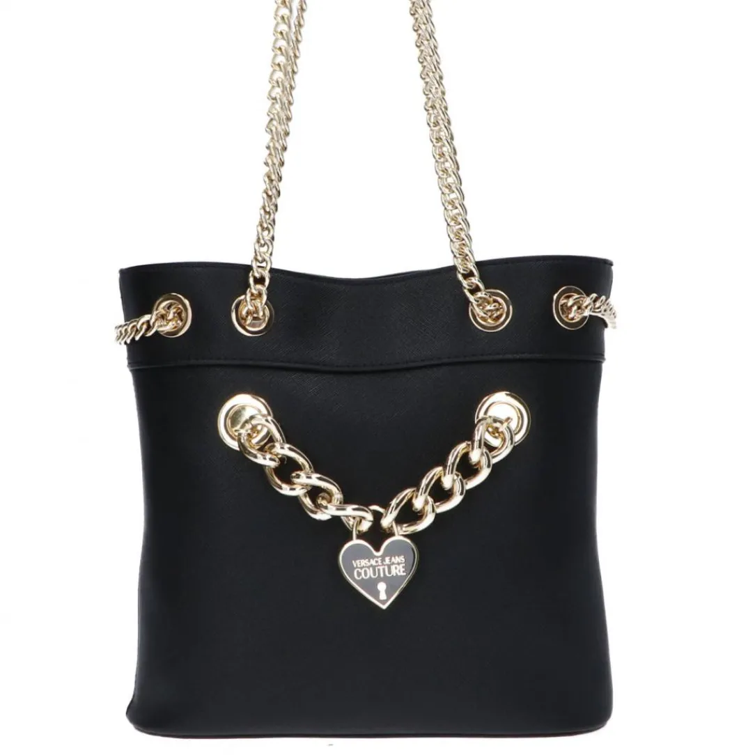 range_c_secchiello_nero_0.webp Versace Donna Borse A Spalla-Range C secchiello Nero