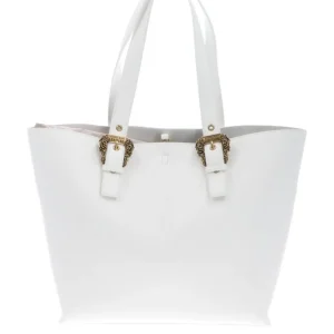 Versace Donna Borse A Spalla-Range F doppia fibbia Bianco