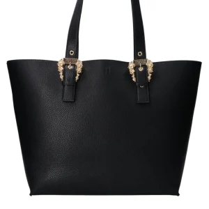 Versace Donna Borse A Spalla-Range F doppia fibbia Nero