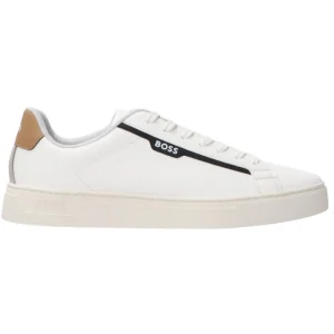 Boss Uomo Sneakers-Rhys tenn pusdht Bianco nero