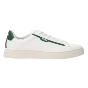 Boss Uomo Sneakers-Rhys tenn pusdht Bianco verde