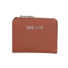 Just Cavalli Donna Portafogli-SAFFIANO WALLET METAL Cuoio