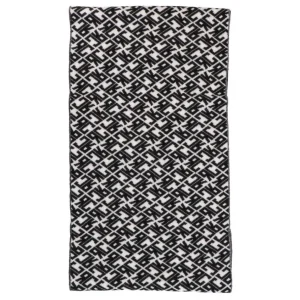 Richmond Uomo Sciarpe-SCARF MANAK Bianco Nero Logo