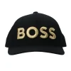 Boss Uomo Cappellini-SEVILE CAP Nero Dorato