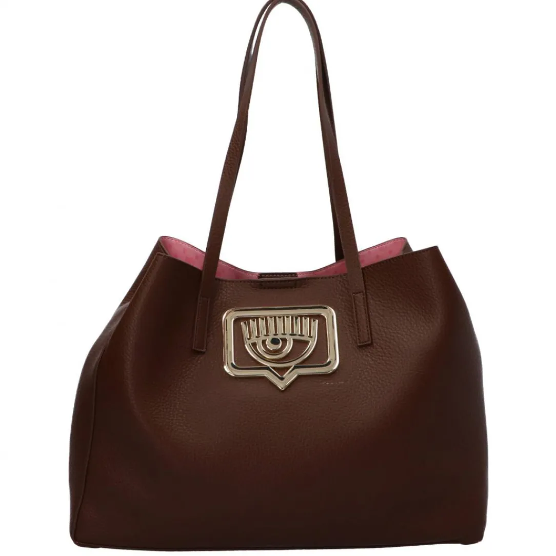 shopper_grainy_eyelike_ma_2.webp Chiara Ferragni Donna Borse A Spalla-SHOPPER GRAINY EYELIKE Marrone