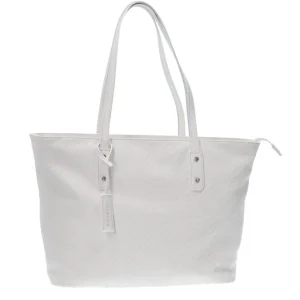 Richmond Donna Borse A Spalla-SHOPPING BAG CRAFIT Bianco