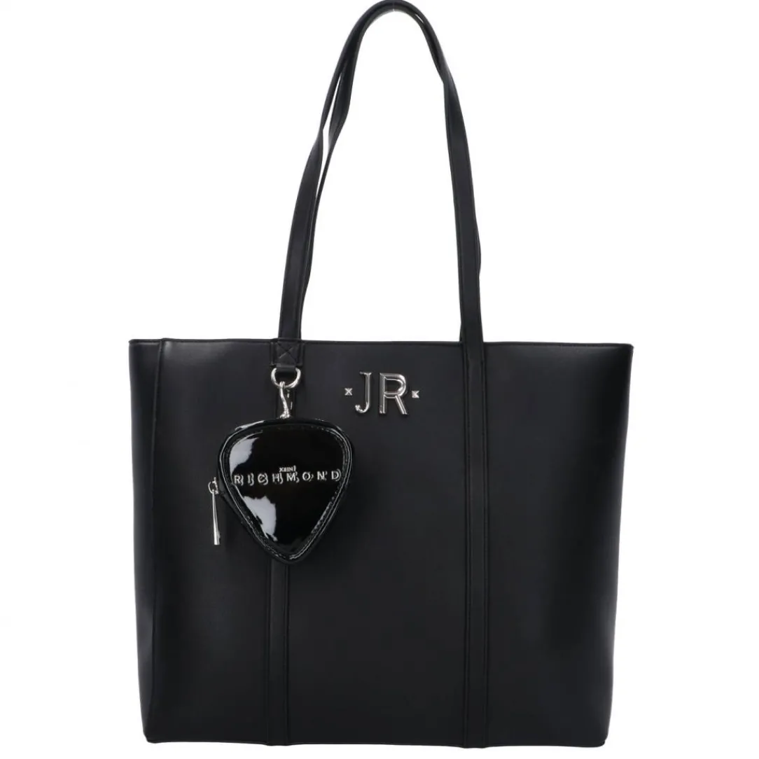 shopping_bag_dhima_nero__0-1.webp Richmond Donna Borse A Spalla-23242 SHOPPING BAG DHIMA Nero Argento