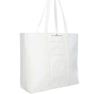 Richmond Donna Borse A Spalla-SHOPPING BAG DORTY Bianco