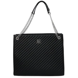 Richmond Donna Borse A Spalla-SHOPPING BAG KLEEBE Argento Nero