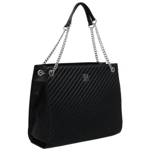 Richmond Donna Borse A Spalla-SHOPPING BAG KLEEBE Argento Nero