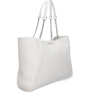 Richmond Donna Borse A Spalla-SHOPPING BAG ZOGAM Bianco