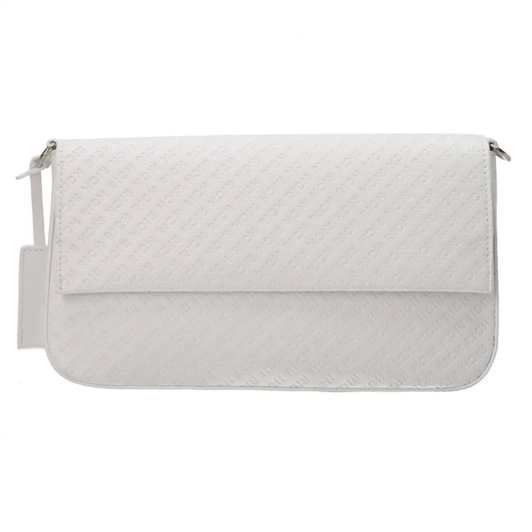 shoulder_bag_renk_bianco_0.webp Richmond Donna Borse A Spalla-SHOULDER BAG RENK Bianco