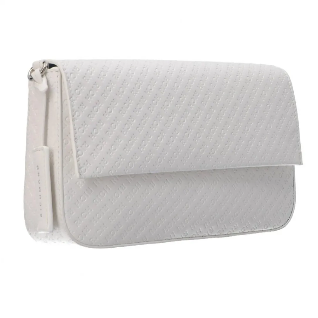 shoulder_bag_renk_bianco_1.webp Richmond Donna Borse A Spalla-SHOULDER BAG RENK Bianco