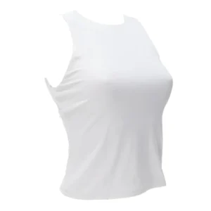 Guess Donna Canotte-SL MORA CUT OUT BACK TOP Bianco