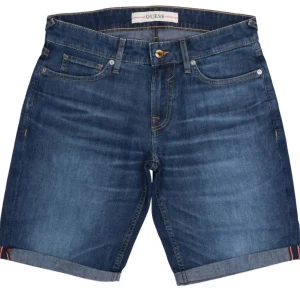 Guess Abbigliamento Bermuda-SONNY SHORT Denim Scuro
