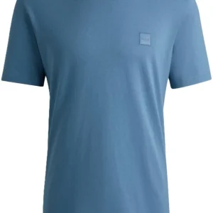 Boss Uomo T-Shirt-TALES Blu Chiaro