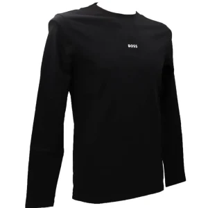 Boss Uomo T-Shirt-TCHARK Nero