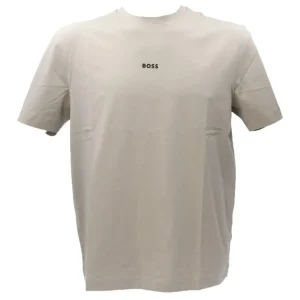 Boss Uomo T-Shirt-TCHUP Beige Beige