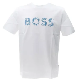 Boss Uomo T-Shirt-TE_BOSSOCEAN Bianco