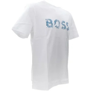 Boss Uomo T-Shirt-TE_BOSSOCEAN Bianco
