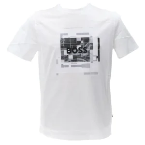 Boss Uomo T-Shirt-TE_URBAN Bianco