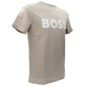 Boss Uomo T-Shirt-THINKING 1 Beige