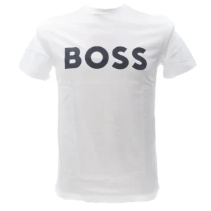 Boss Uomo T-Shirt-THINKING 1 Bianco