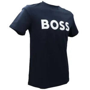 Boss Uomo T-Shirt-THINKING 1 Blu