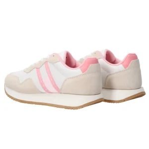 Tommy Hilfiger Donna Sneakers-TJW EVA RUNNER MAT MIX ESS Bianco Rosa