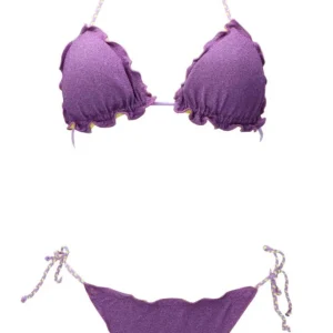 4giveness Donna Costume-Triangolo e slip FGBW3580 Viola