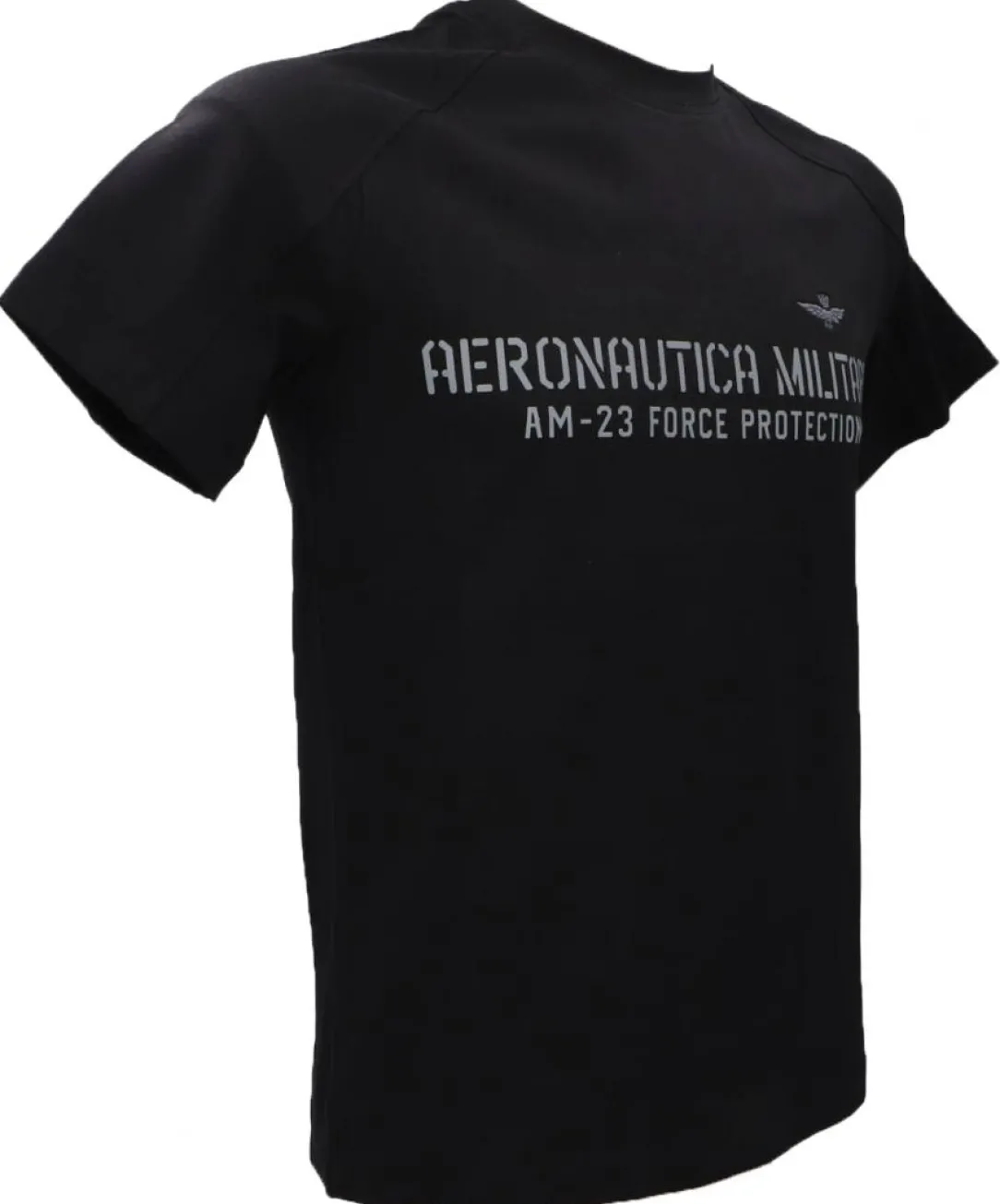 tsj_mc_nero_1.webp Aereonautica Militare Uomo T-Shirt-TS2149J612 MC Nero