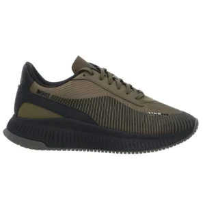 Boss Uomo Sneakers-TTNM EVO RUNN23 Verde scuro